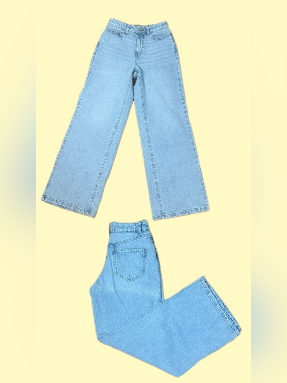 Target Light Blue Wide-Leg Jeans